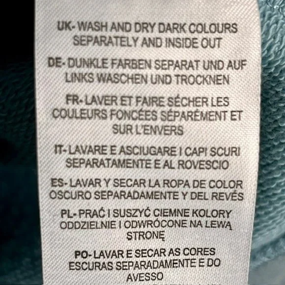 Boden Light Blue Polka Dot Sweatshirt - Picture 9 of 9